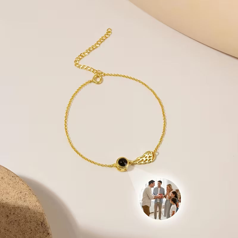 Personalizowana Bransoletka z Projekcją Zdjęcia – Ukryte Wspomnienie Blisko Ciebie